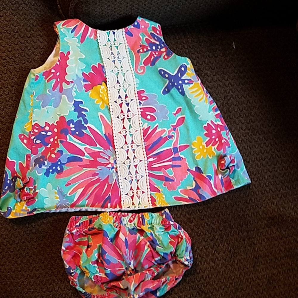 Dress and Diaper cover
